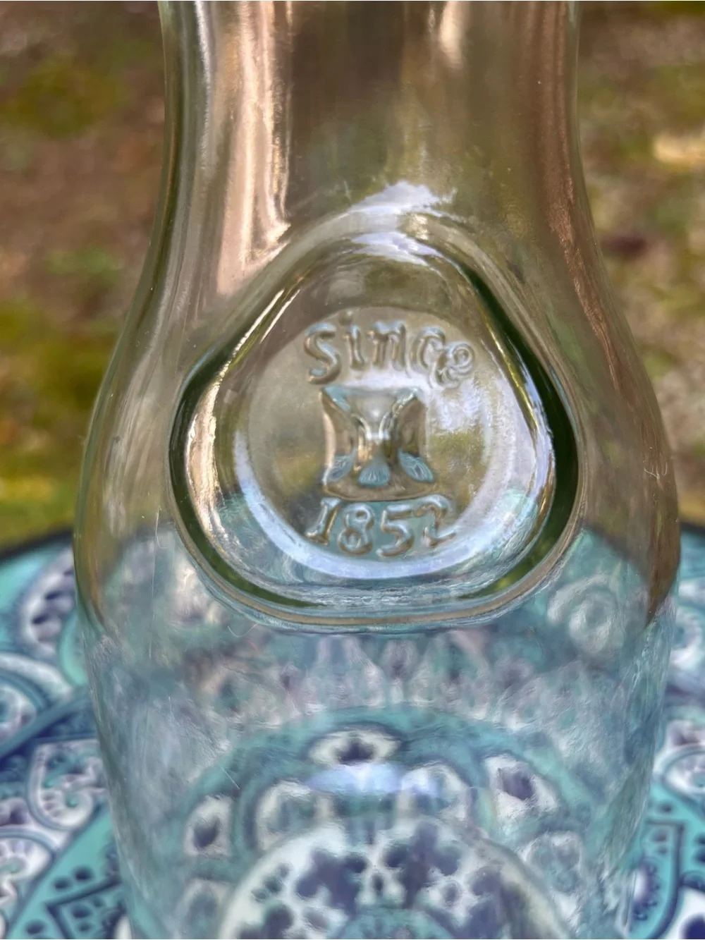 1976 Paul Masson 1-Liter Glass Wine Carafe –Thatcher Glass 